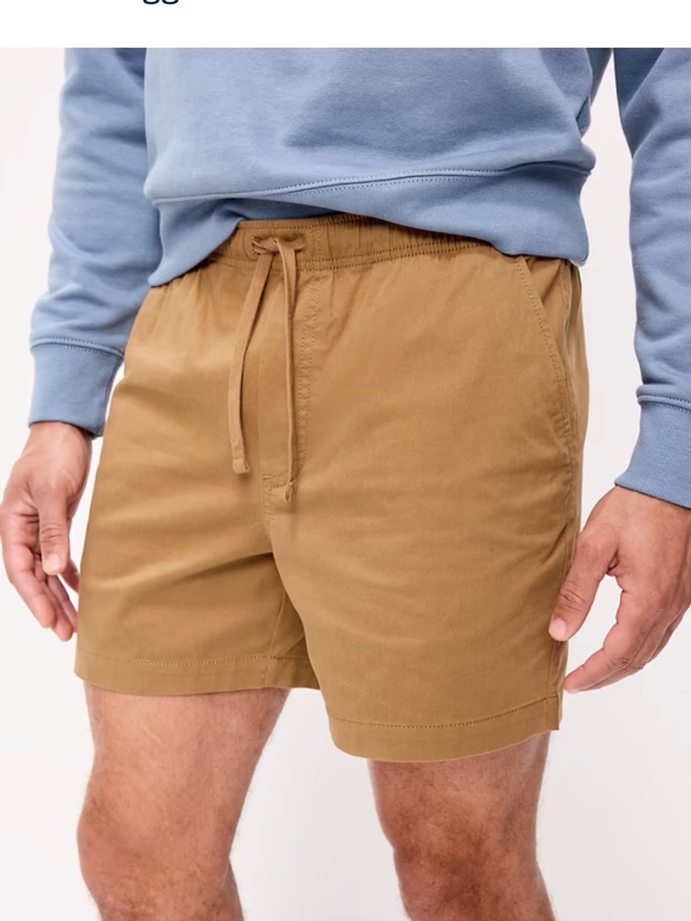 Men’s Twill Jogger Shorts size L